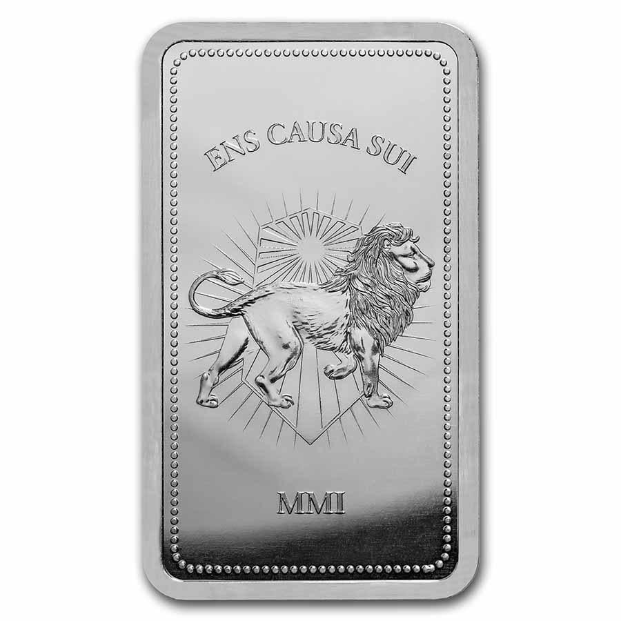 John Wick 10 oz Silver Continental Bar (1 of 2)