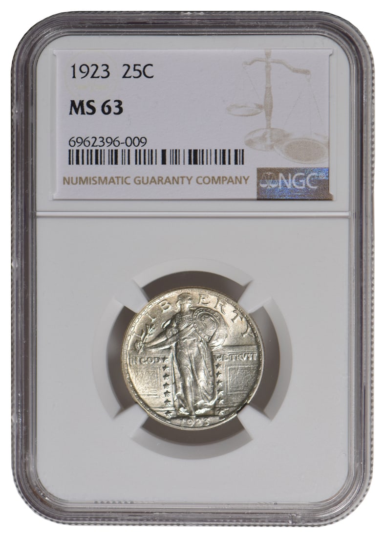 1923 Standing Liberty Quarter NGC MS63
