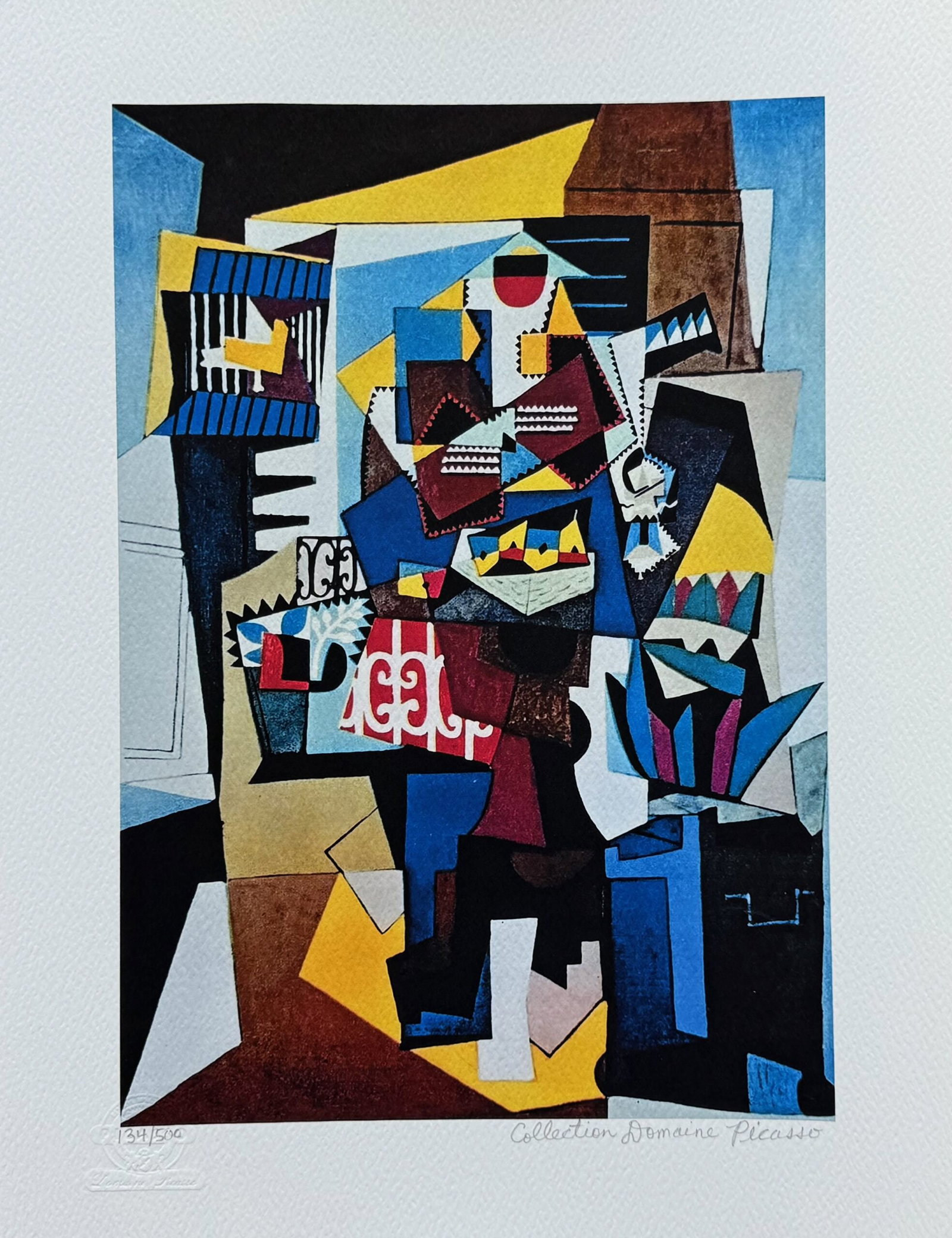Pablo Picasso ABSTRACT Estate Signed Limited Edition Giclee
