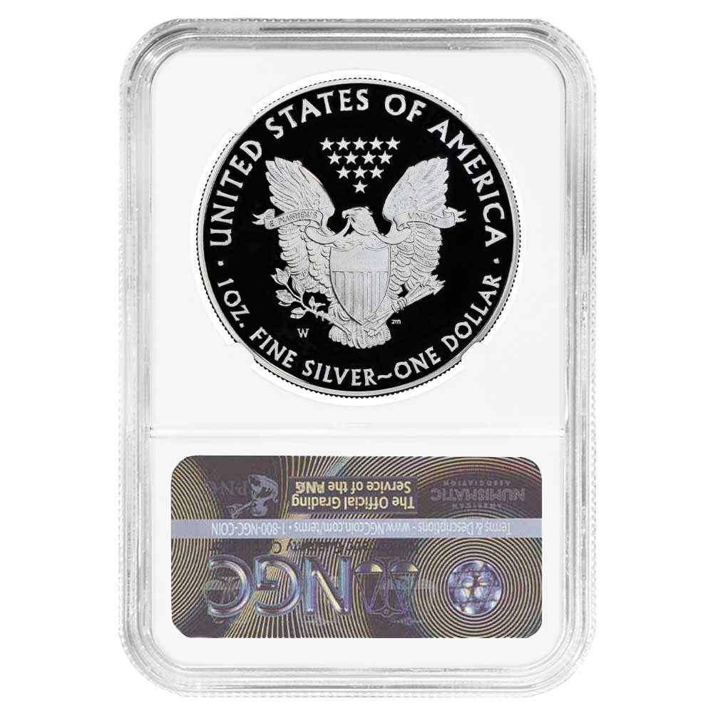 2010W $1 Proof American Silver Eagle NGC PF70UC - 2