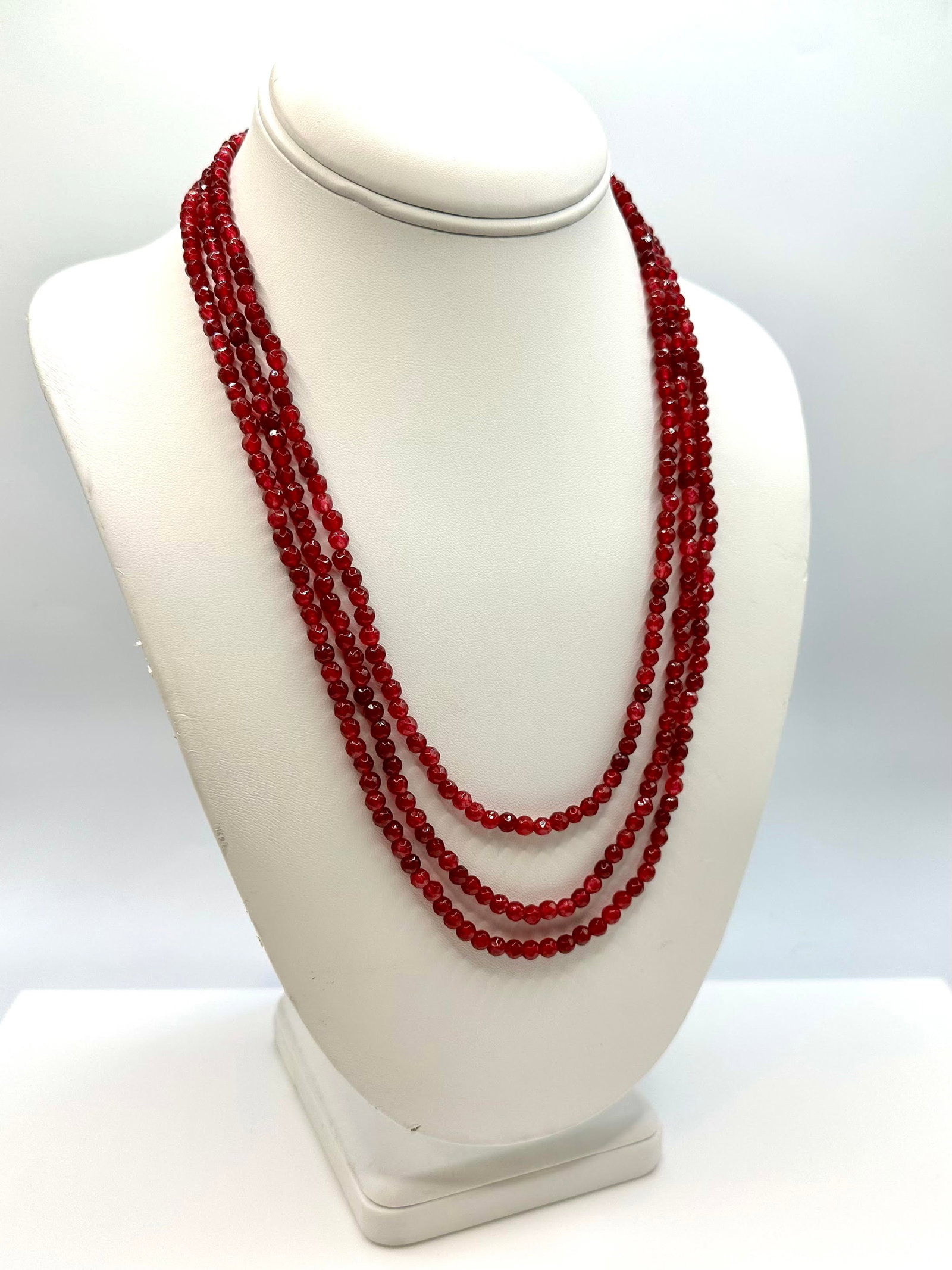202 Cttw Natural Mined From The Earth Ruby Necklace (1 of 9)