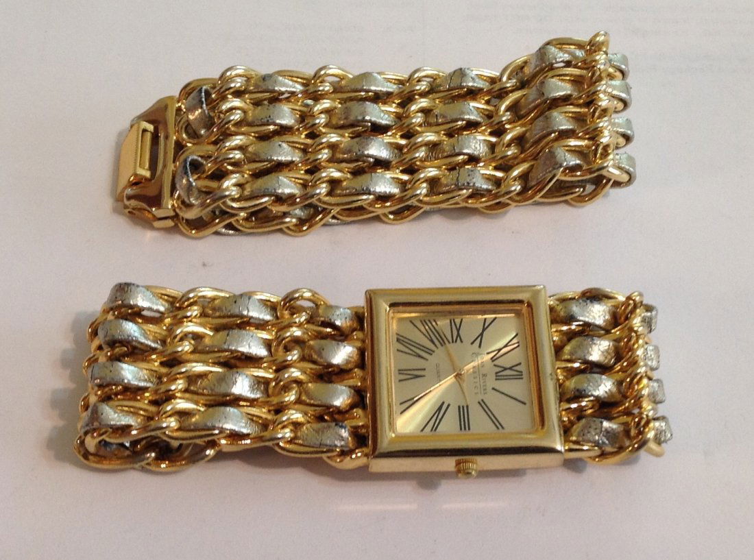 estate Joan Rivers classic watch and bracelet set (1 of 4)