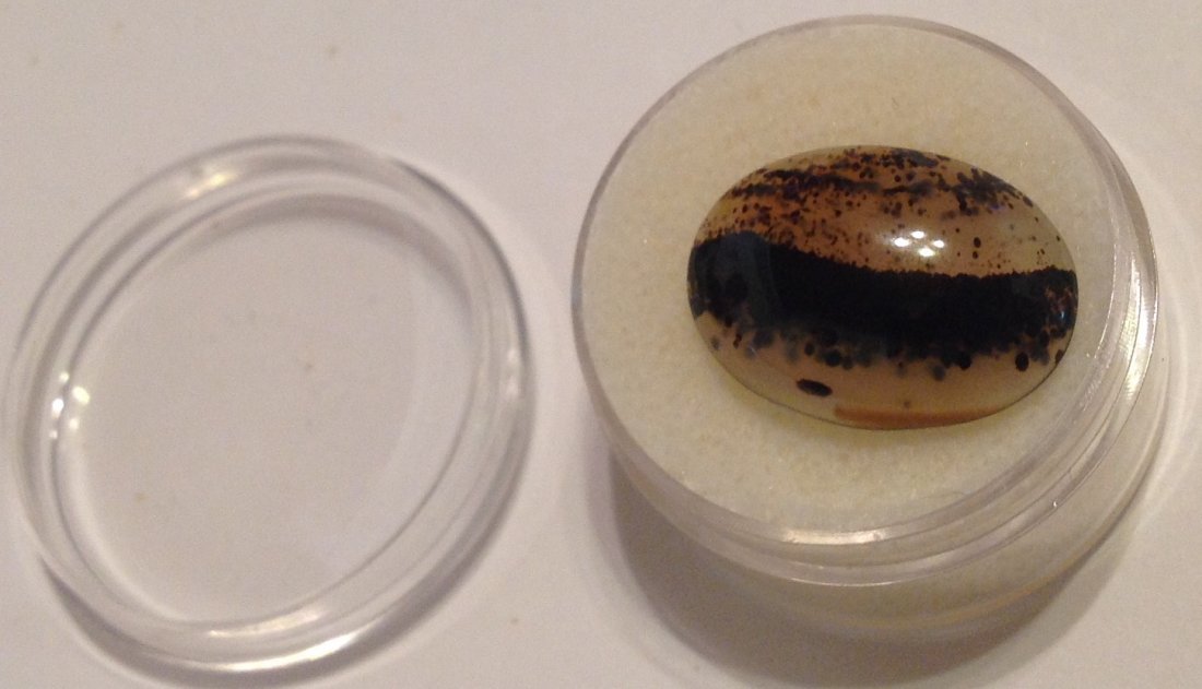 estate moss agate loose gemstone (1 of 4)