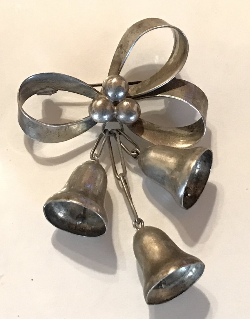 Estate vintage Sterling BJ Taxco Mexico brooch: Estate items. Marked. BJ taxco 925. Size. See pics. W. 14.2 grams. Tested. Sterling.