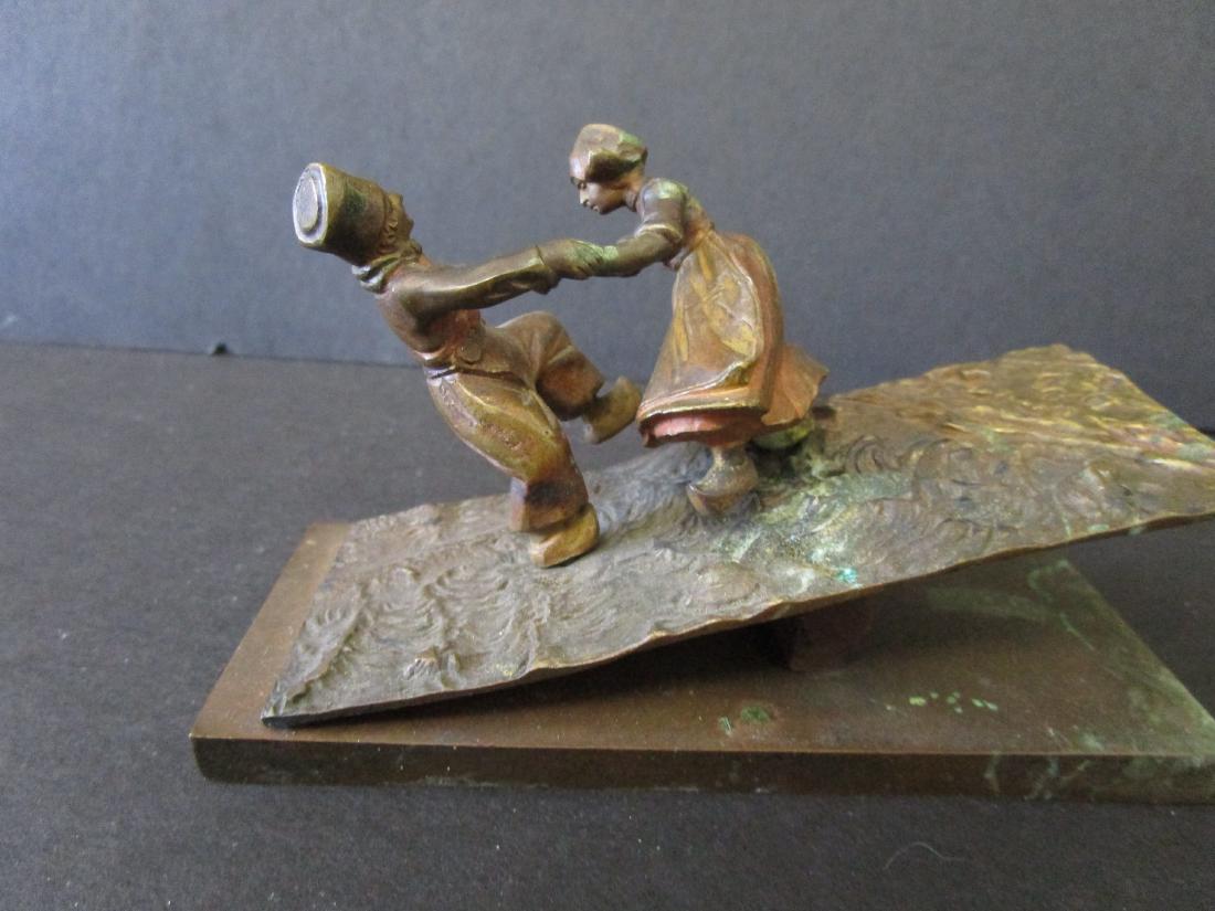 Bronze desk paper clip (1 of 1)