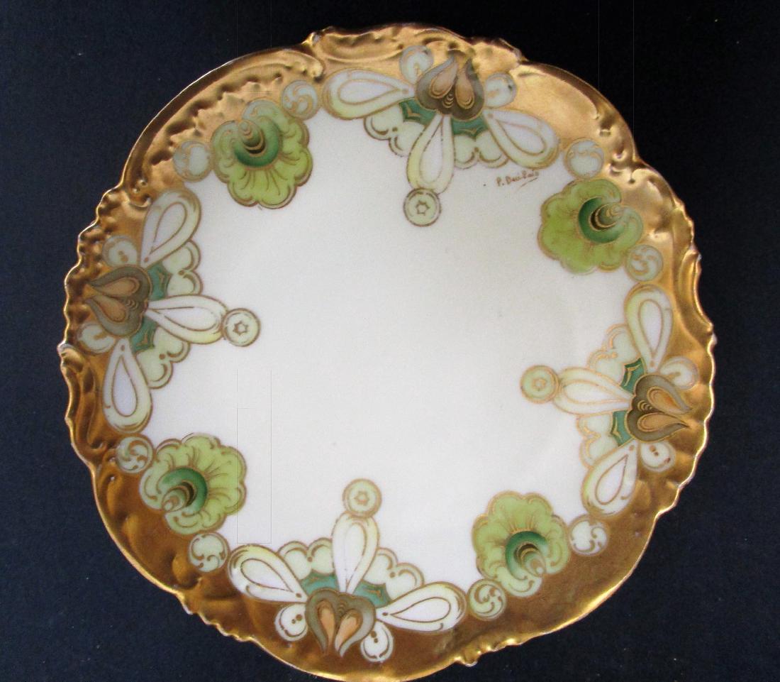 Limoges Hand Paainted plate (1 of 3)