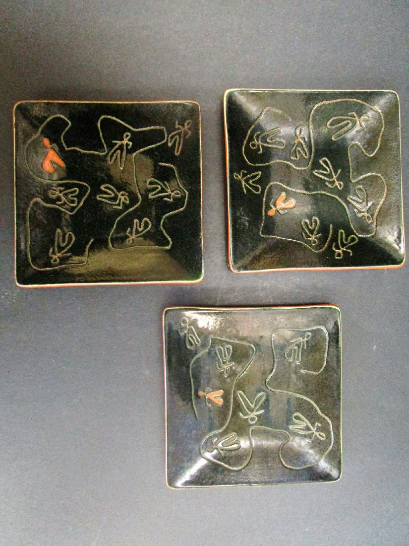 Lot of 3 Mid Century Dishes (1 of 2)