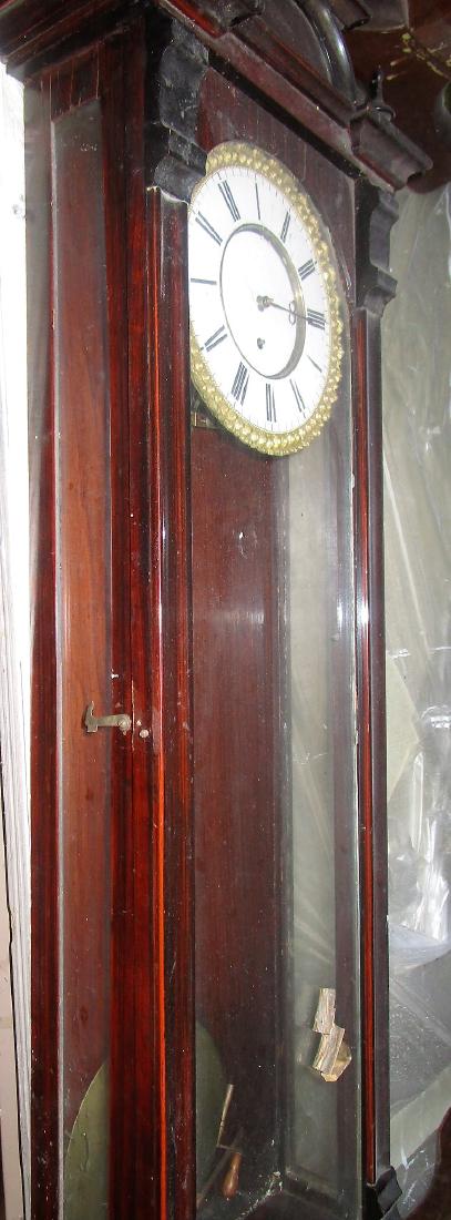 Rosewood & Glass case Vienna Regulator (1 of 3)