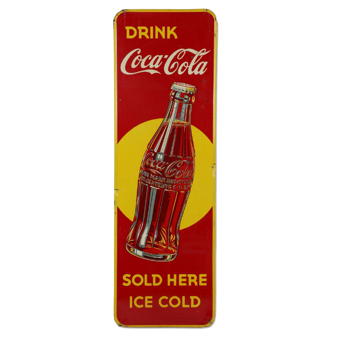 1940 Canadian Coca-Cola “Bottle in the Sun”  Vertical (1 of 6)