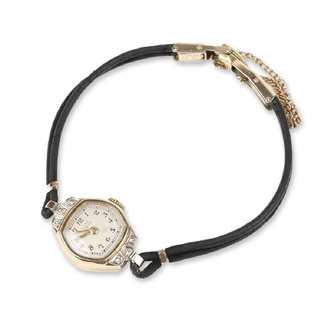 Ladies 10K & Diamond Rolex “Standard” Cocktail (1 of 10)