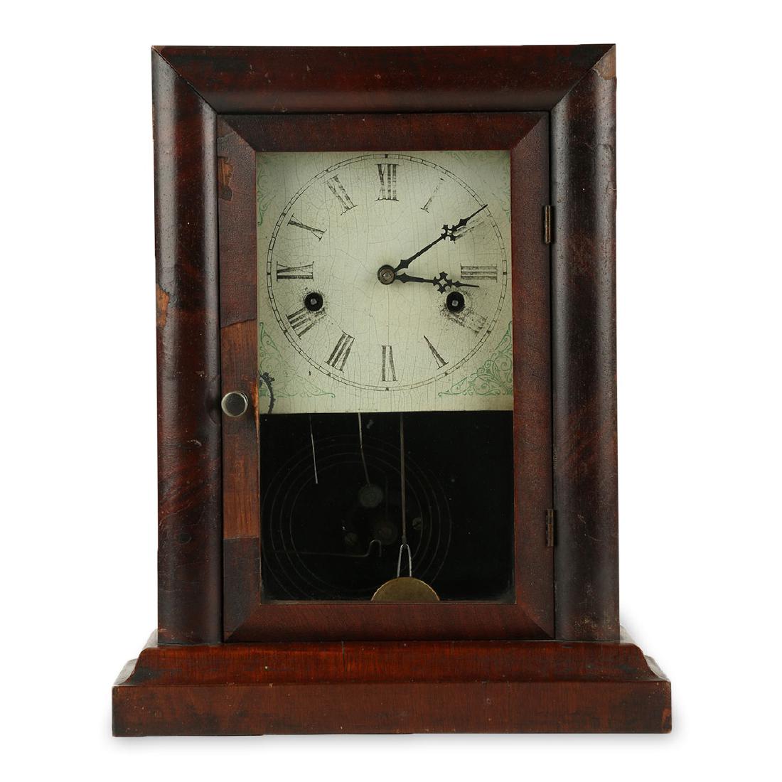 Very Rare Hamilton Clock Co. "Rectangular" Mantel