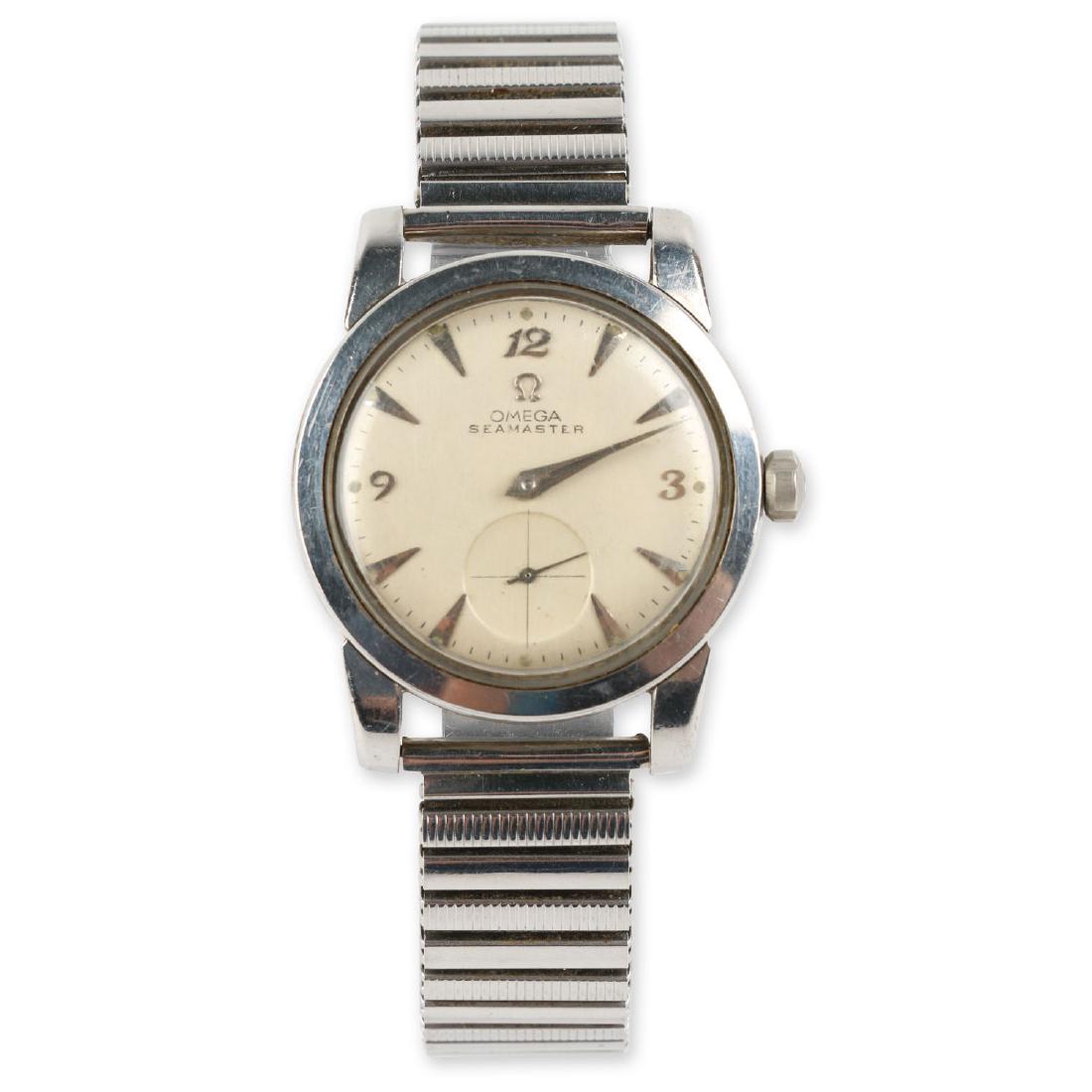 Omega "Seamaster" 17J Caliber 344 Automatic Wristwatch (1 of 5)