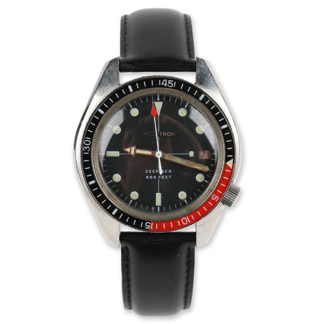 Bulova Accutron “Deep Sea” 666ft Diver’s Wristwatch (1 of 7)