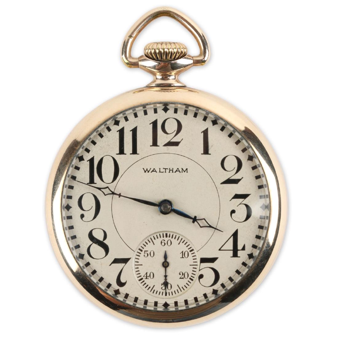 16S 17J Waltham Pocket Watch (1 of 6)