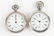 Two (2) 1883 Model Coin Silver Waltham Pocket Watches - 4