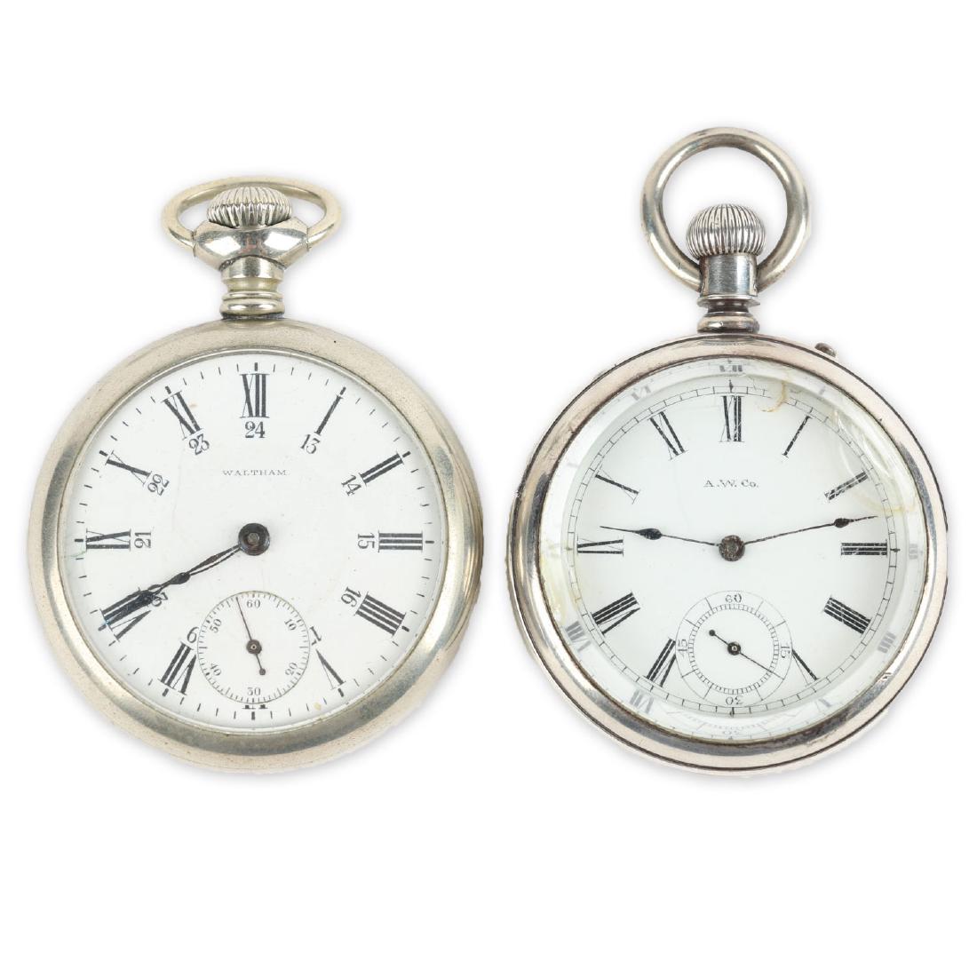 Two (2) 18S Waltham Bond St & P.S Bartlett Pocket (1 of 7)