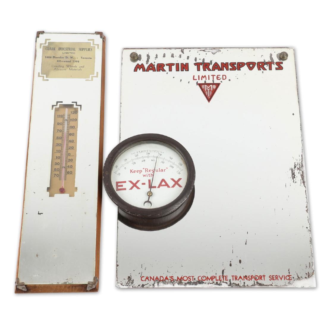 Advertising Mirrors & Ex-Lax Thermometer Lot (1 of 10)