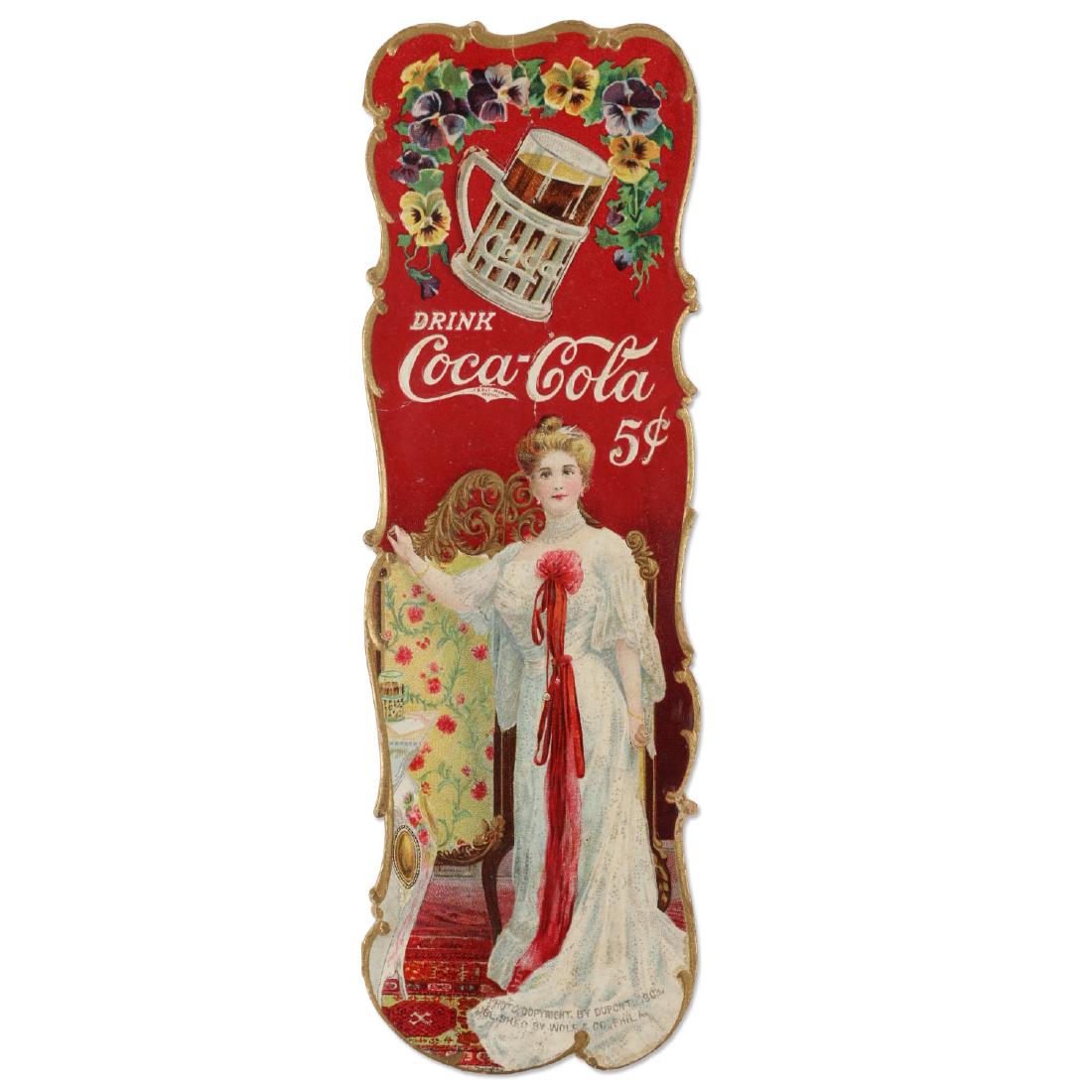 1903 Coca-Cola 5c. Diecut Bookmark (1 of 4)