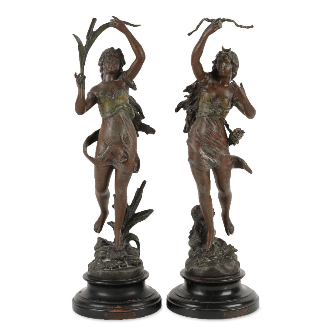 Henryk Kossowski Spelter Statuettes (1 of 7)