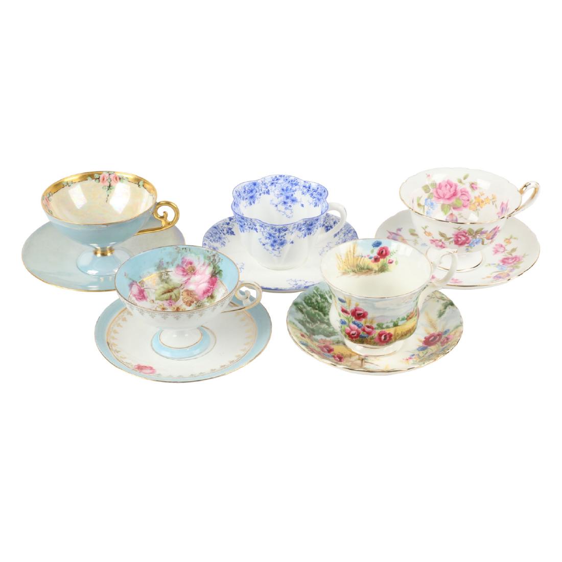 Twenty-two (22) sets of Tea Cups & Saucers (1 of 6)