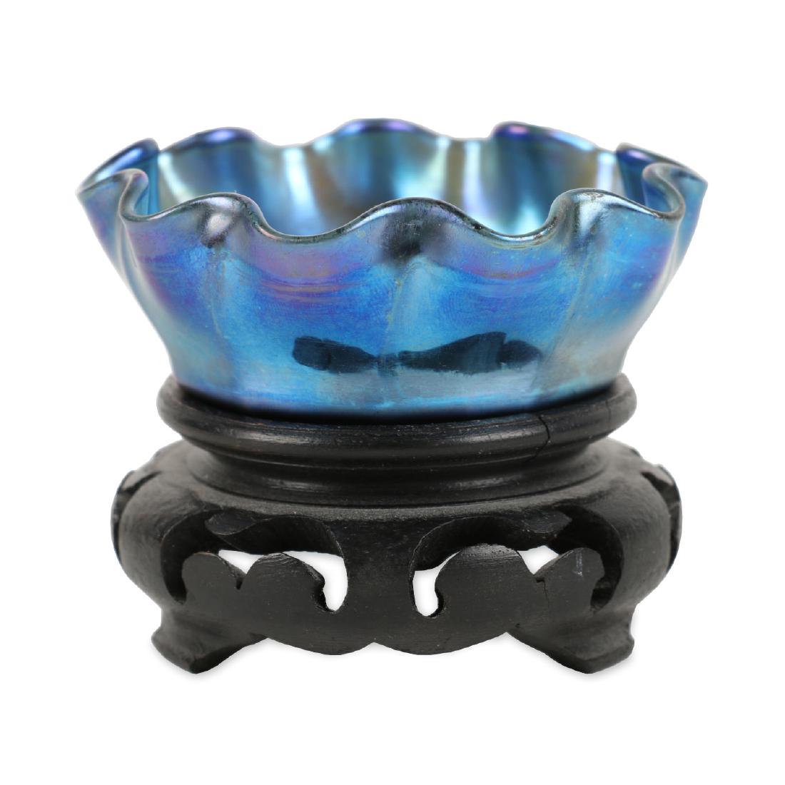 Tiffany Art Glass Salt Cellar (1 of 6)