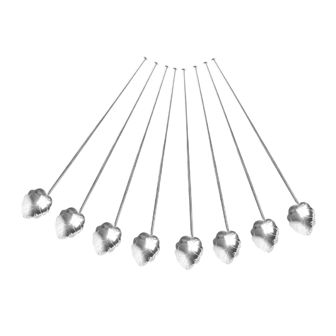 Sterling Silver Straw Spoons (1 of 5)