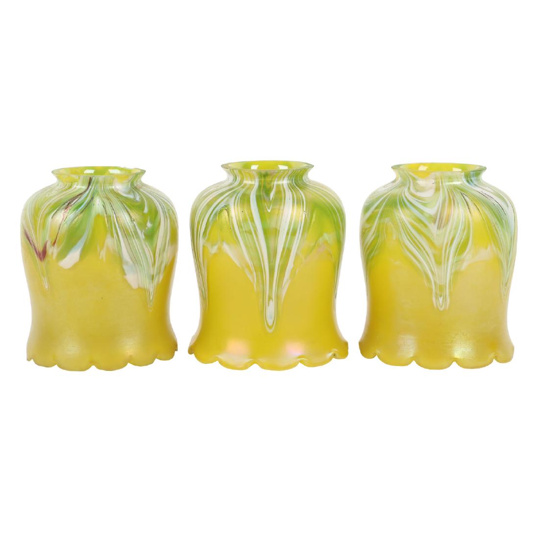 Loetz Art Glass Lamp Shades (1 of 6)