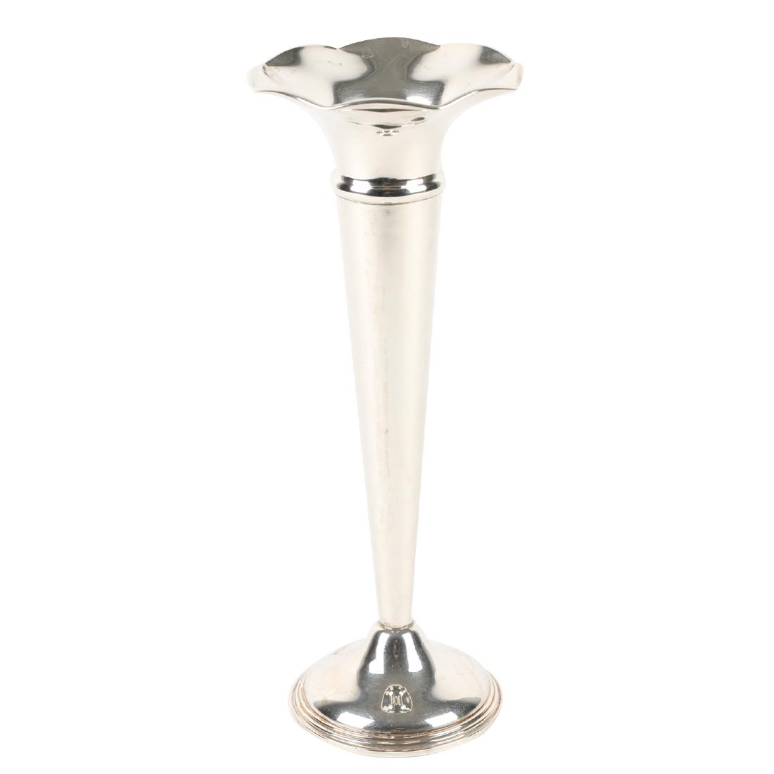 Geary's Sterling Silver Flute Vase (1 of 9)