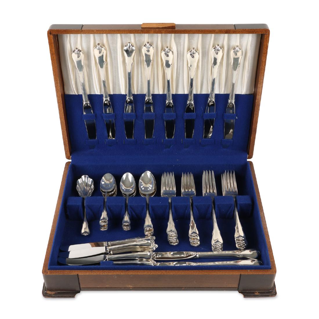 Wallace Sterling Silver Flatware Set (1 of 15)