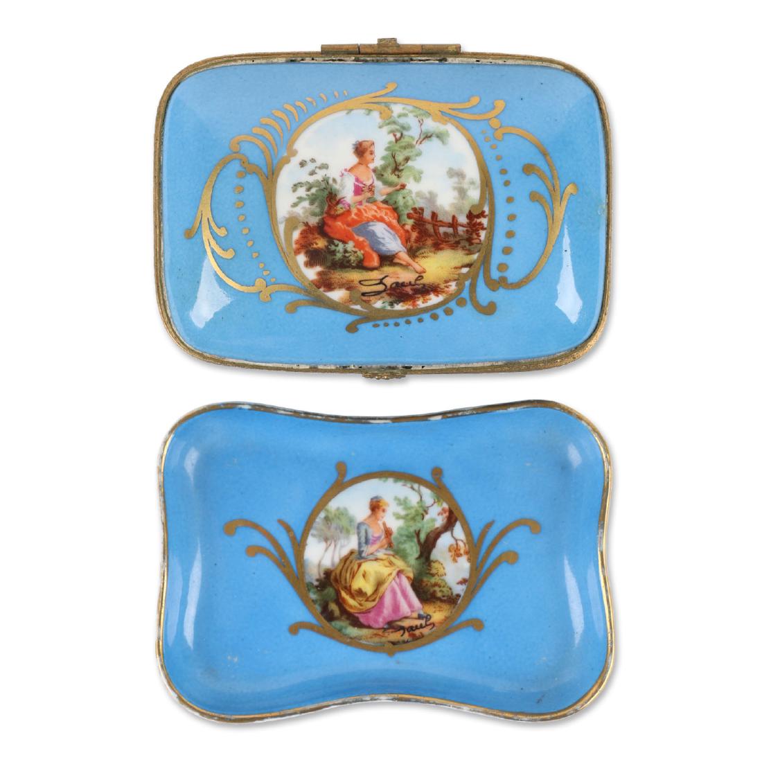 Sevres Covered Dish & Tray (1 of 9)