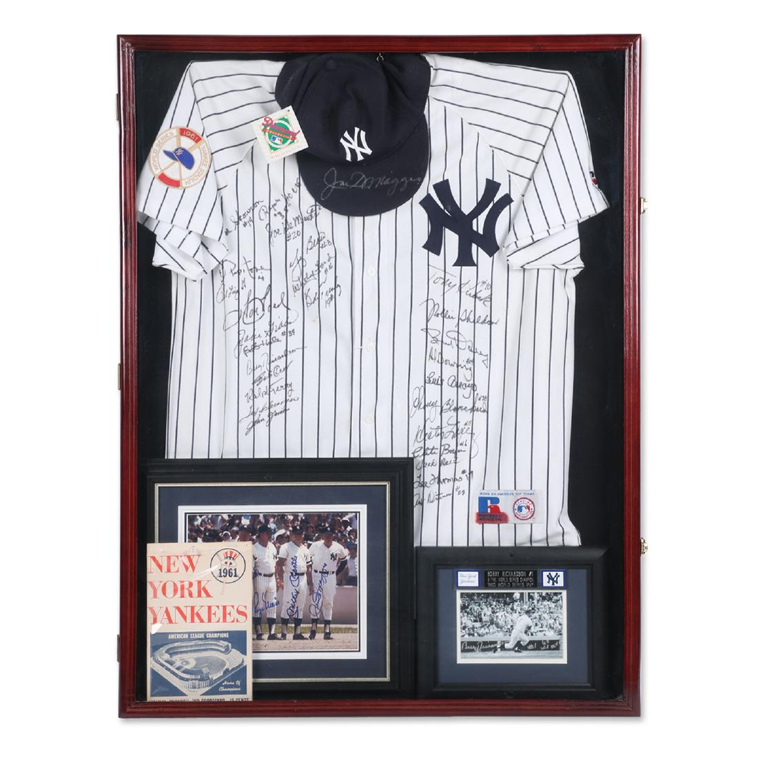 1961 Yankees Jersey, Program, Cap ++ (1 of 11)