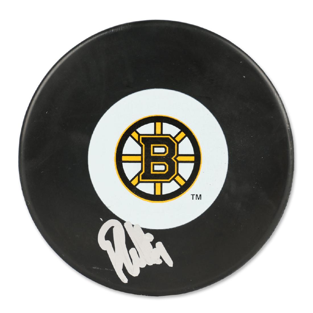 Phil Kessel Signed Hockey Puck w/COA: Boston Bruins