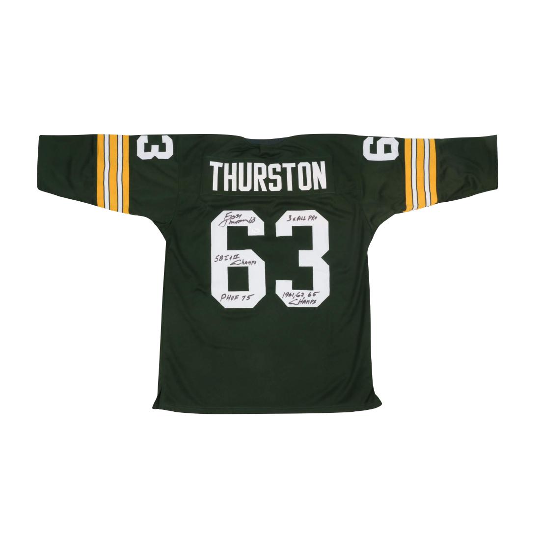 Jersey Thurston Signed Jersey w/COA H03828 (1 of 6)