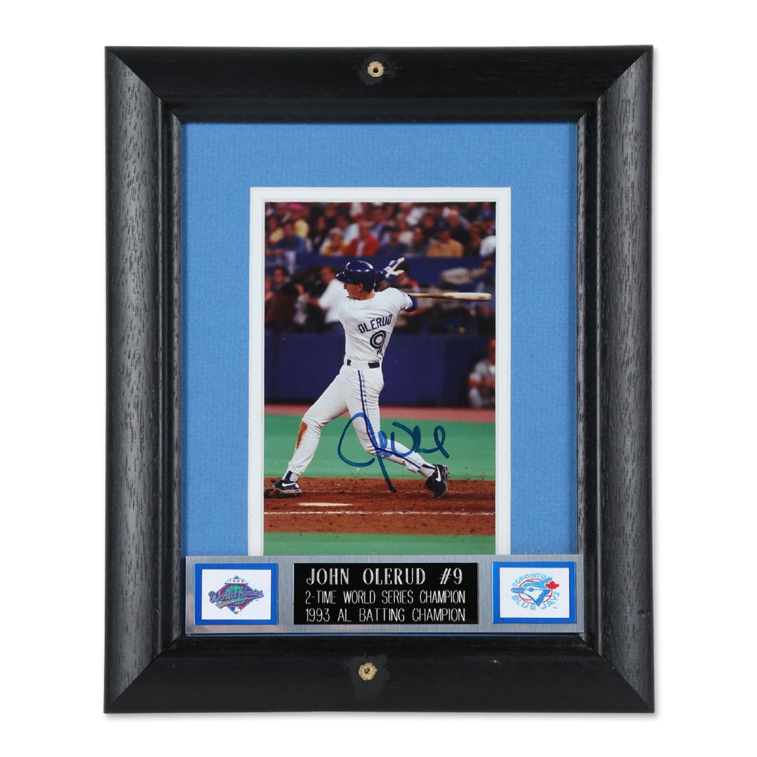 John Olerud Signed Blue Jays Picture (1 of 4)