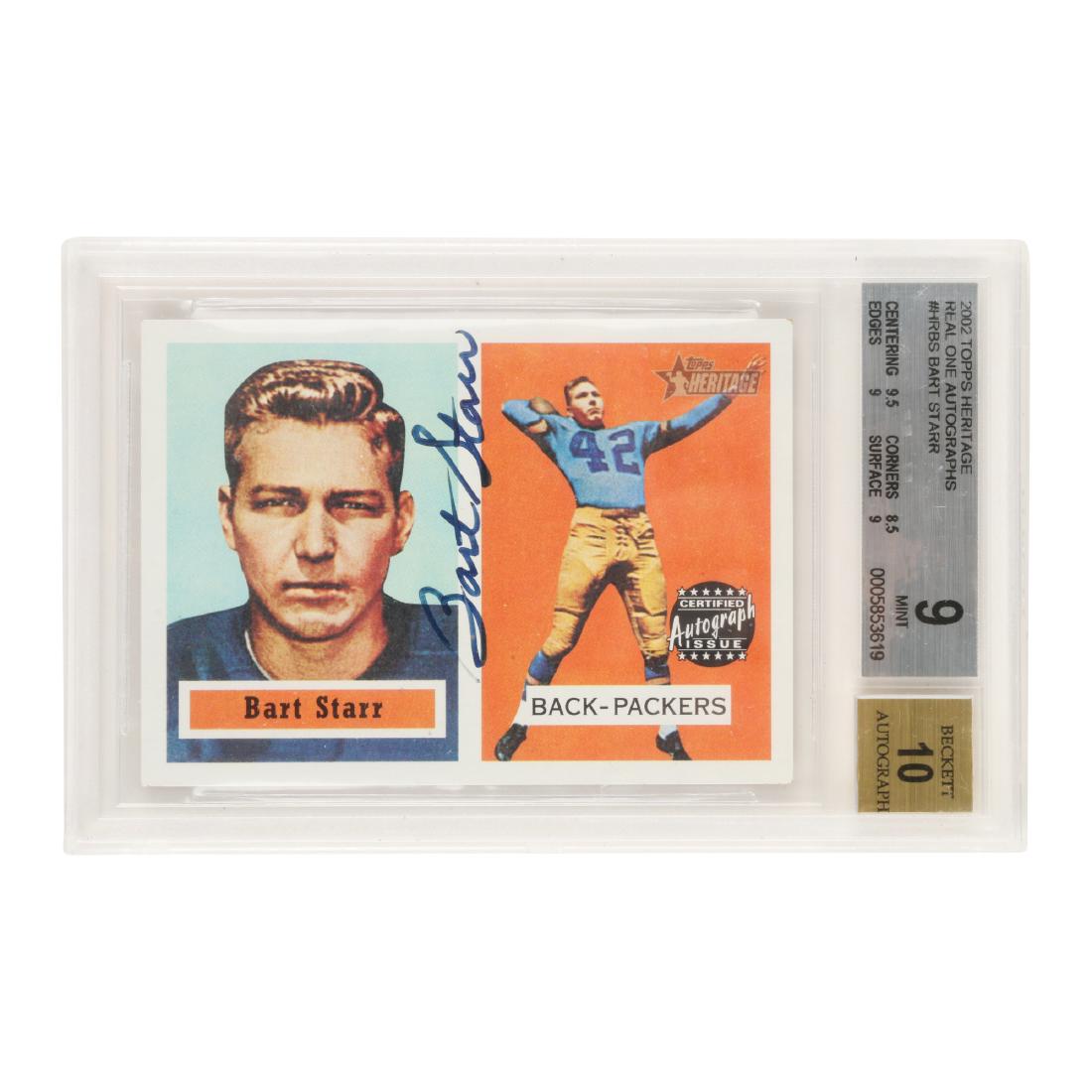 2002 Topps Heritage Real One Autographs #HR-BS Bart (1 of 2)