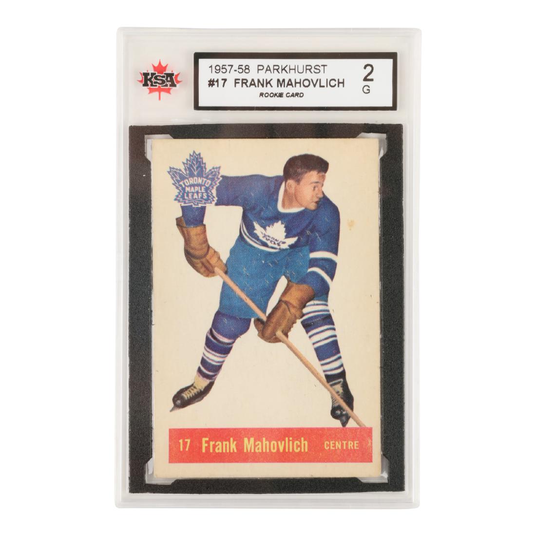 Frank Mahovlich Maple Leafs Hockey Card (1 of 2)