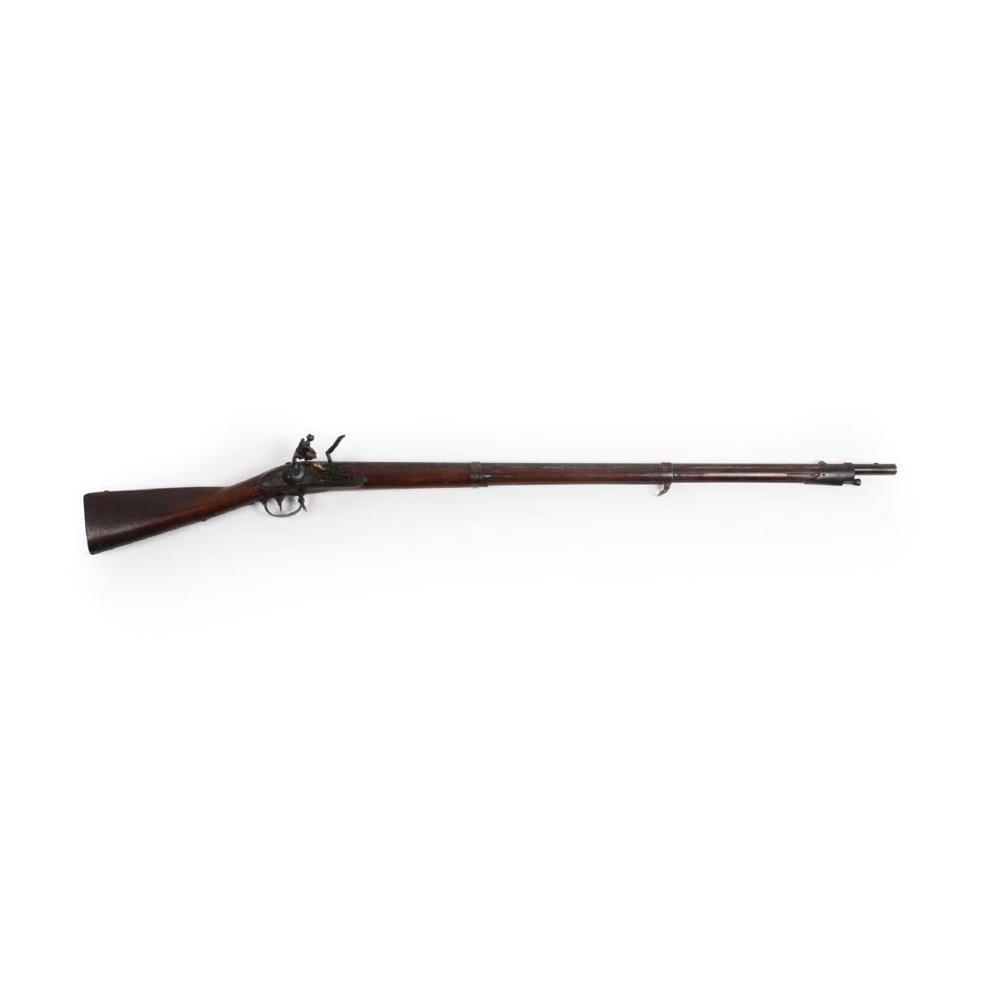 Springfield Model 1840 Musket: American. C.1840. Civil War Era Springfield, Harper's Ferry "1840" with other markings. 58" x 9" x 3". Very Good 1600-2000