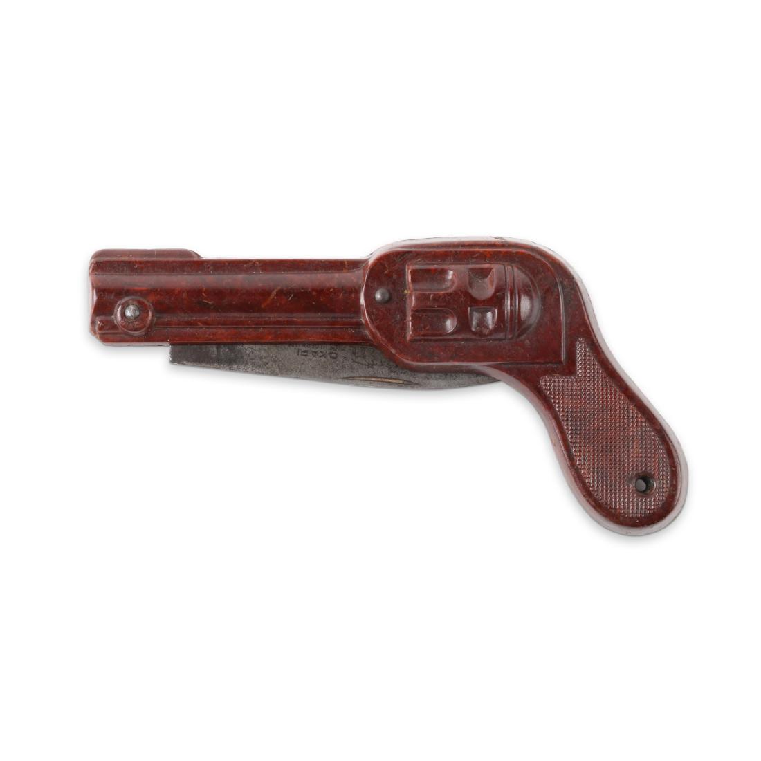 Bakelite "pistol" Pocket Knife