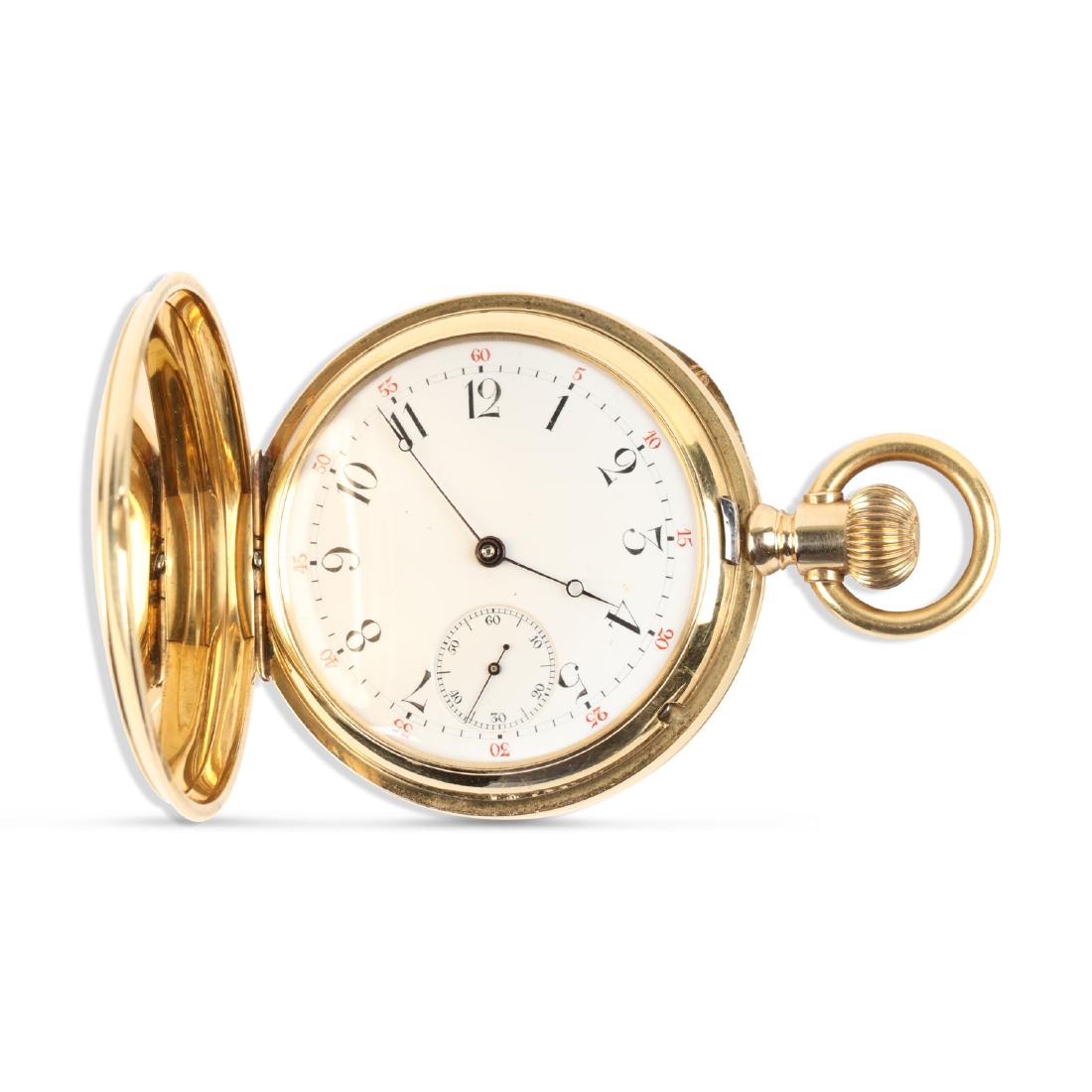 International Watch Co., 18K Gold Pocket Watch