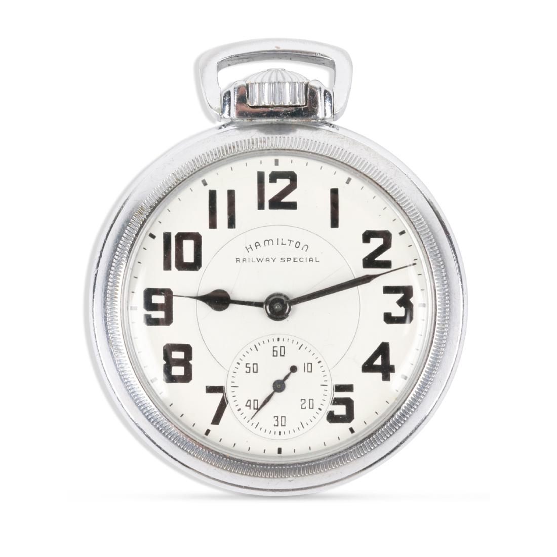 Hamilton, "992B" Railroad Pocket Watch (1 of 6)
