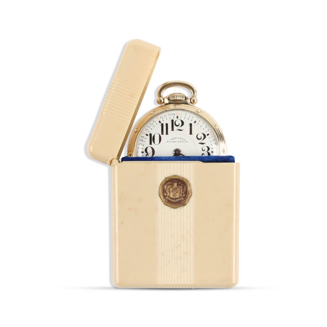 Hamilton, "992B" Railroad Pocket Watch (1 of 8)