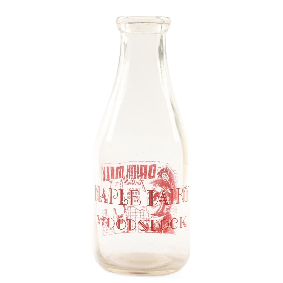 Woodstock Dairy Milk Bottle