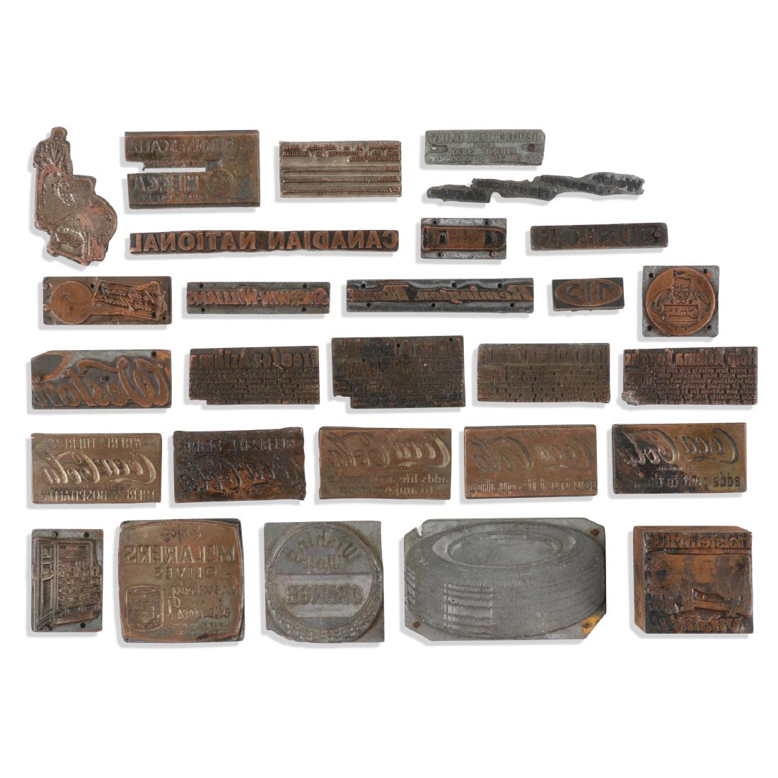 Advertising Printer's Dies (1 of 11)