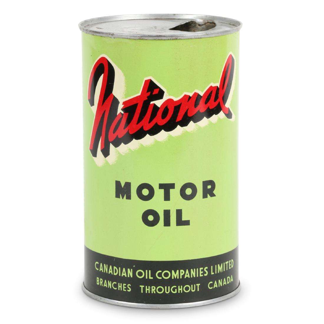 En-Ar-Co "National" Quart Motor Oil Tin (1 of 7)