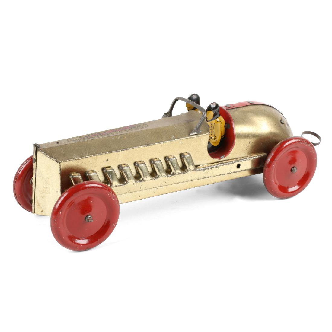 Buffalo "Silver Dash" Tin Litho Race Car Toy (1 of 10)