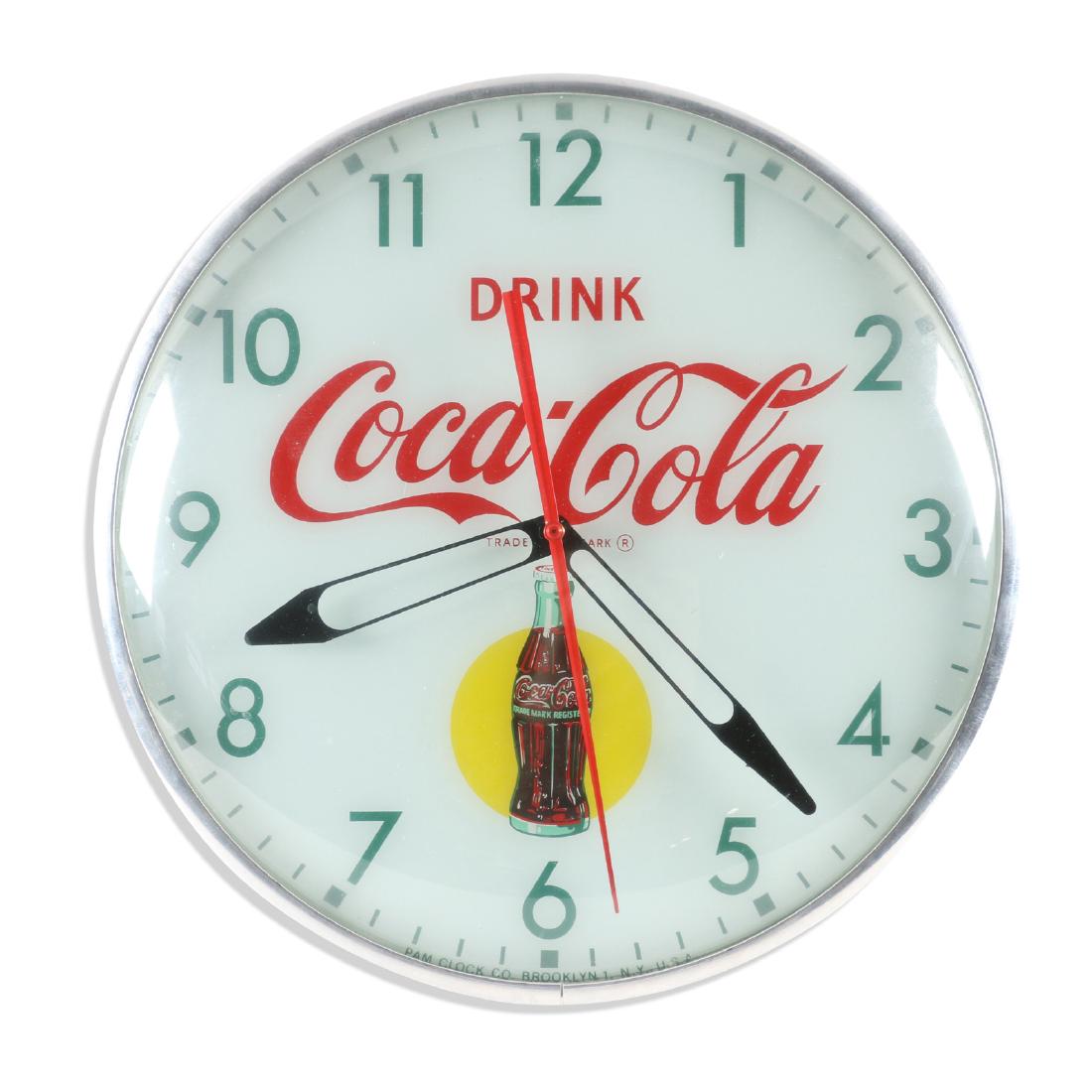 Repro PAM Coca-Cola Advertising Clock (1 of 8)