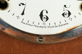 Pequegnat “Pantheon” Shelf Clock