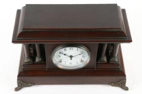 Pequegnat “Grecian” Shelf Clock