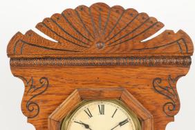 Pequegnat “Maple Leaf” Kitchen Clock