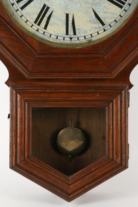 Pequegnat “Brandon 1st Issue” School Clock